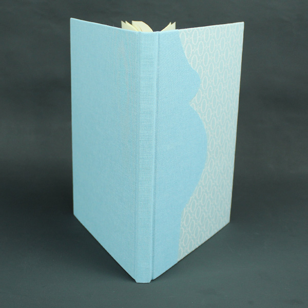 Schwangerschaftstagebuch hell blau