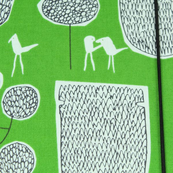 grün abstrakt gemusterter Wochenplaner