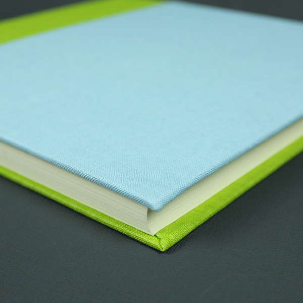 Hellblau türkis Gästebuch