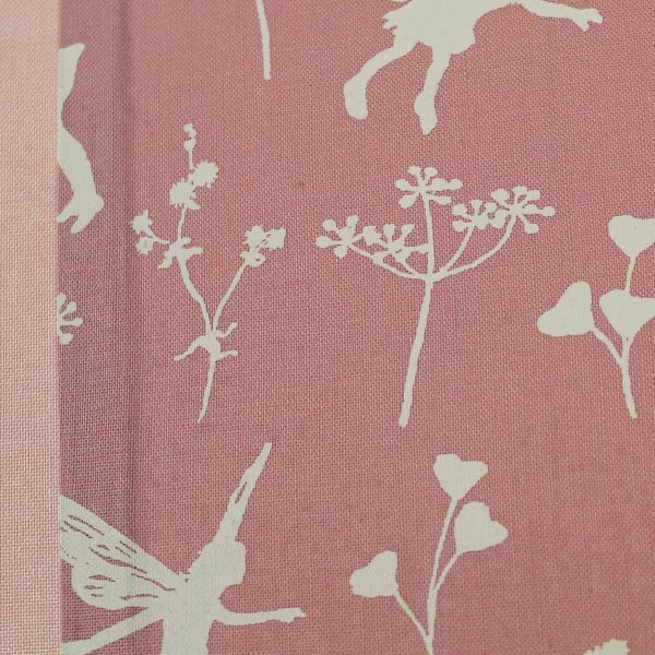 Apricot rosa gemustertes liniertes Babytagebuch