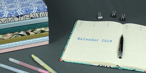 Es ist soweit, die ersten neuen Kalender 2018 sind im Shop