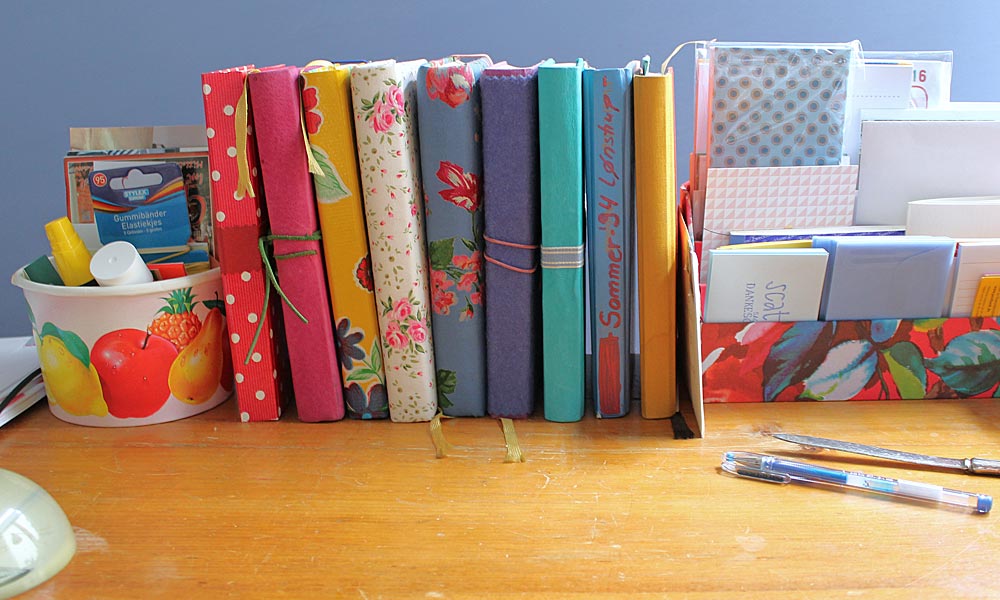 Meine alten Tagebücher