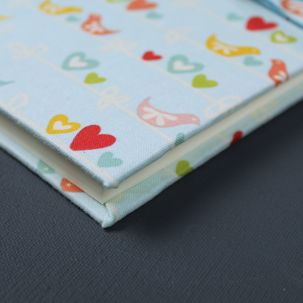 DIN A5 Babytagebuch kariert pastel zart türkis