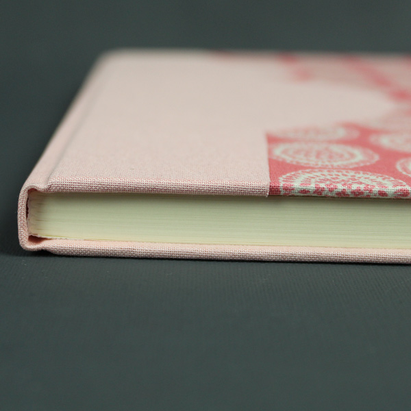 Schwangerschaftstagebuch apricot creme mit linierten Seiten