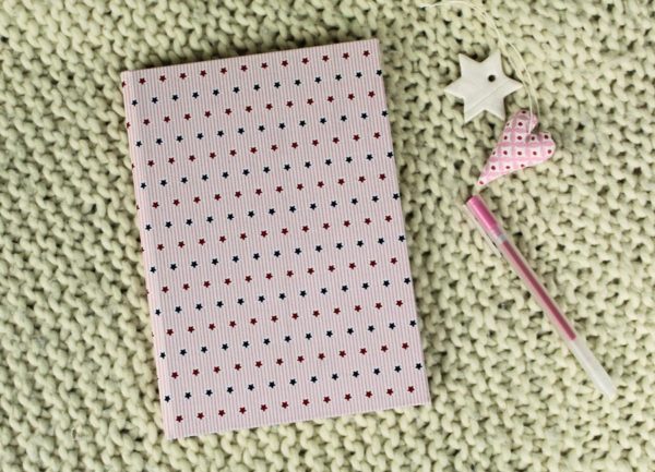 Sternenkind Tagebuch mit Sternchen