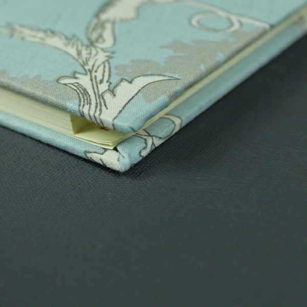 Adressbuch Engel Blau Toile de Jouy