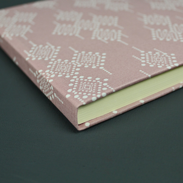 Edles Hochzeitsgästebuch in Pfirsich Creme