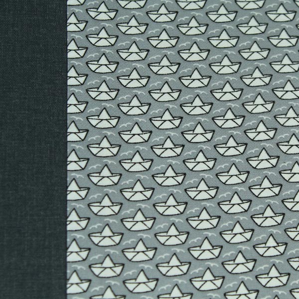 Stoff Fotoalbum Hochzeit Maritim Papierbote
