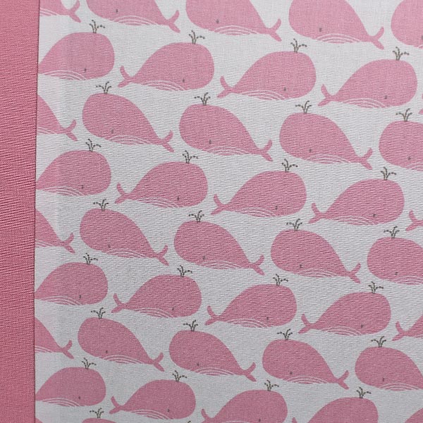 Baby Fotoalbum rosa weiß Geburt Taufe
