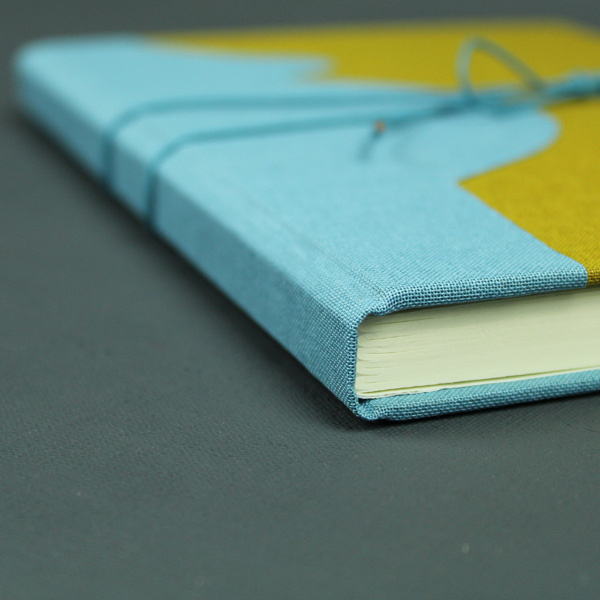 Schwangerschaftstagebuch Blau Gelb