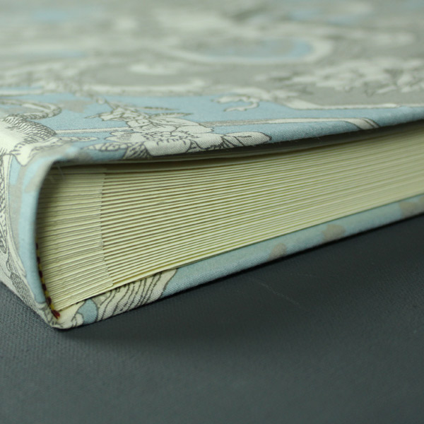 Fotoalbum toile de jouy hellblau