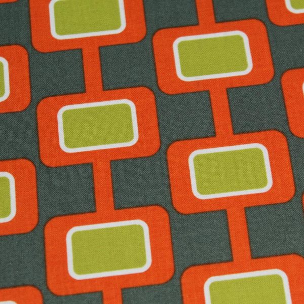 Wochenplaner braun orange retro