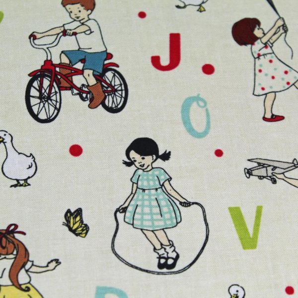 Poesiealbum Stoff bezogen im Retro Look