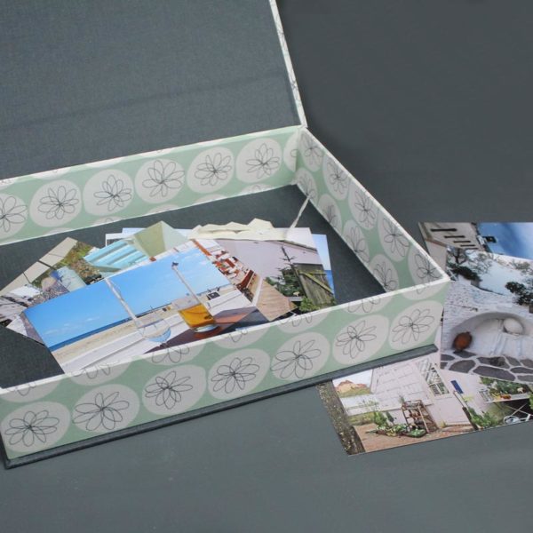 Fotokasten salbei grün grafisch