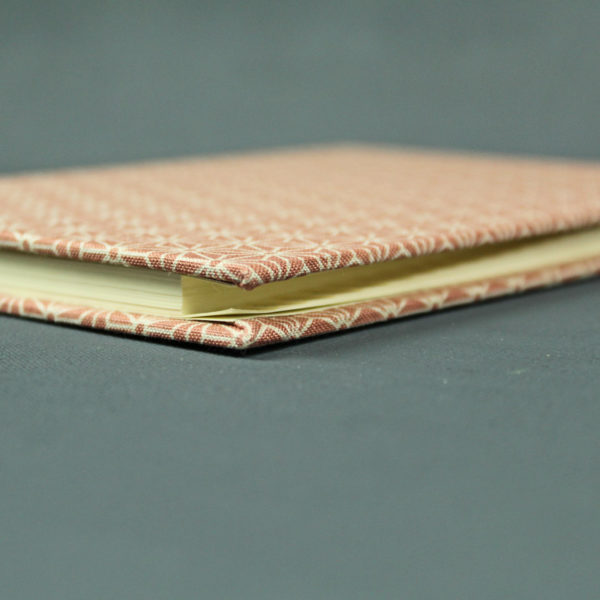 DIN A6 Adressbuch altrosa creme