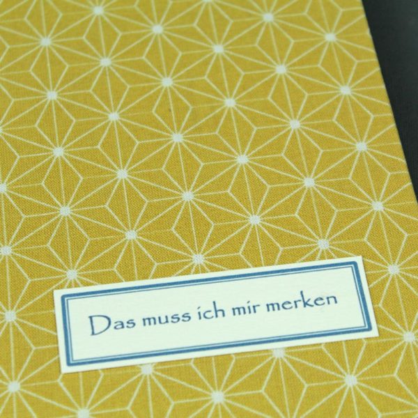 personalisierbares Notizbuch