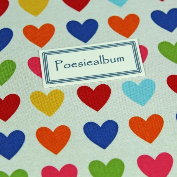 personalisiebares buntes Poesiealbum