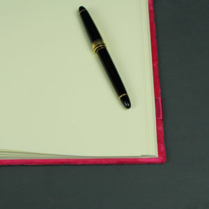 Pink Gästebuch blanko