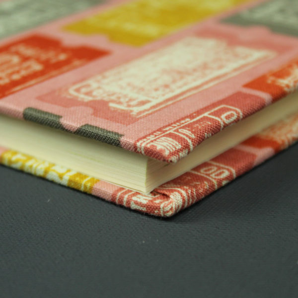 Notizbuch orange pink rot