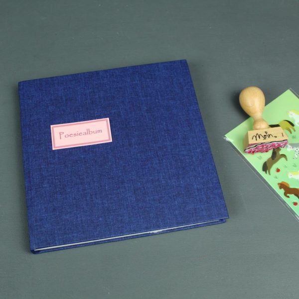 Poesiealbum dunkelblau