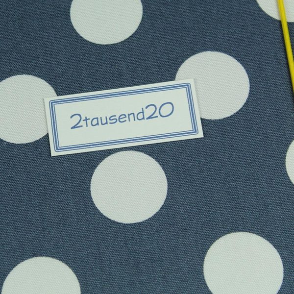 Internationaler Kalender 2020 blau gepunktet