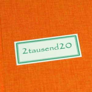 Kalender 2020 orange