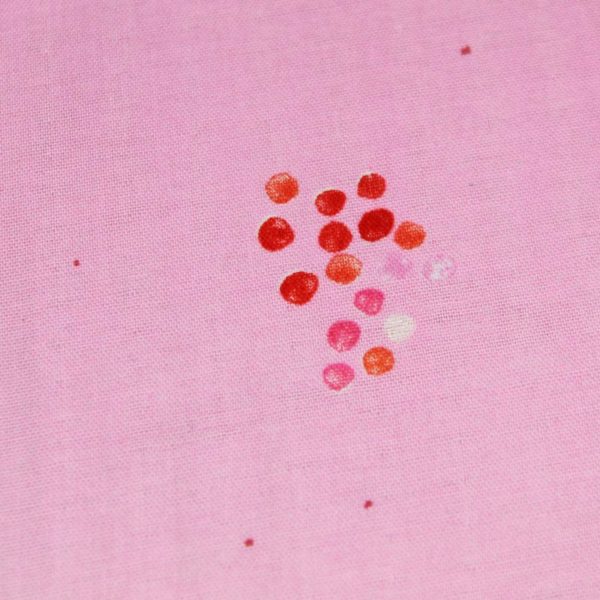 Rosa pink apricot gemustertes Tagebuch