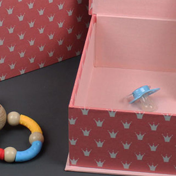 Babyerinnerungsbox Apricot