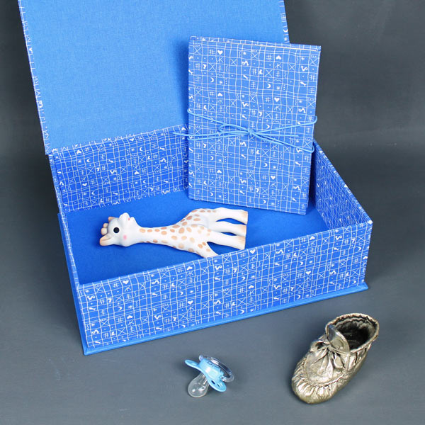 Babyerinnerungsbox blau