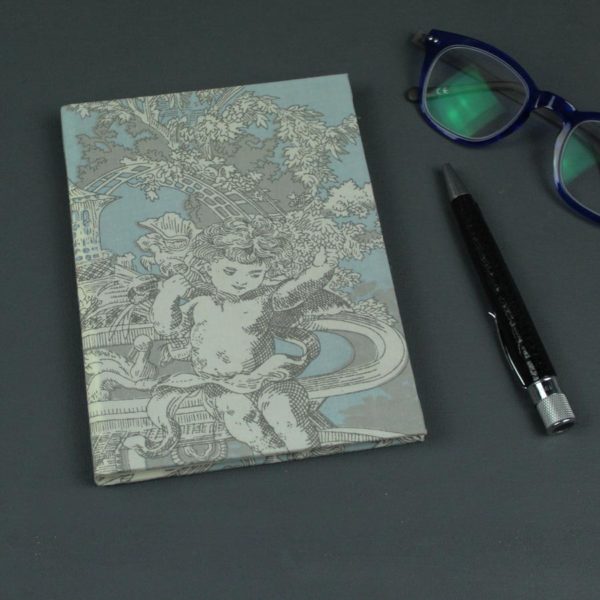 Kleiner Kalender 2021 blau Toile de Jouy