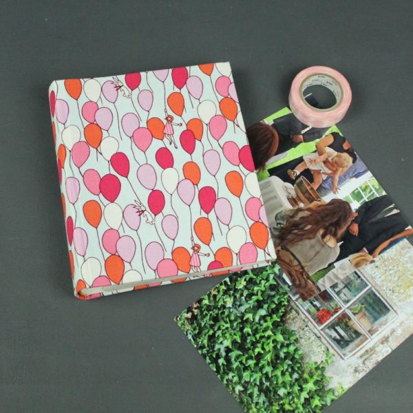 Einsteckalbum für Fotos 10x15cm in pink Tönen