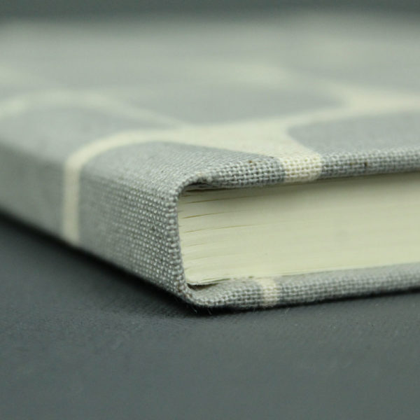 Grau gemustertes Adressbuch DIN A5