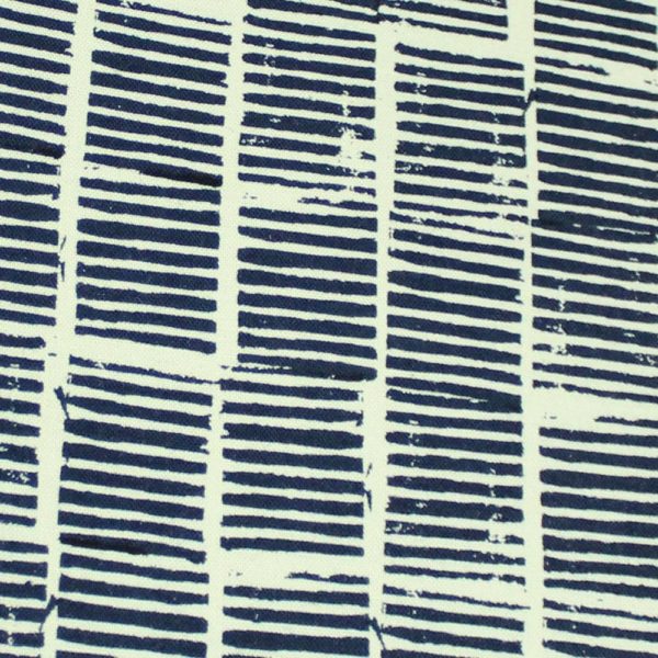 Einsteckalbum Stoff bezogen blau weiß