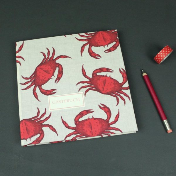 Gästebuch rote Krabben