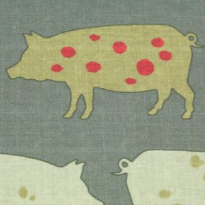 Schweinchen auf einem Gästebuch
