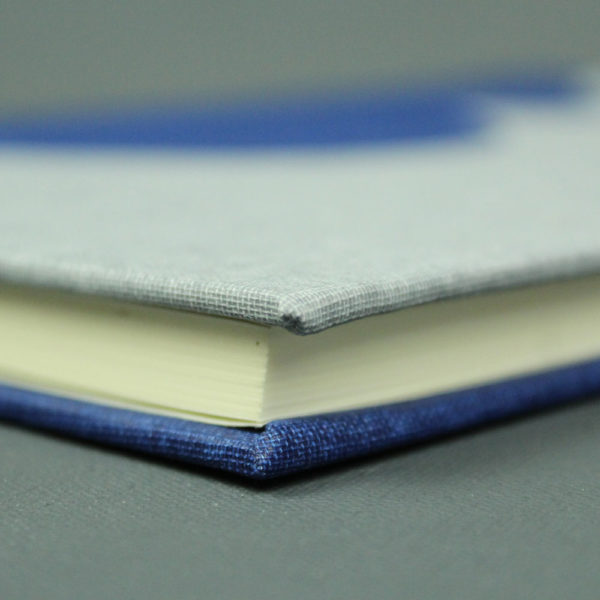 Schwangerschaftstagebuch DIN A5 blau grau