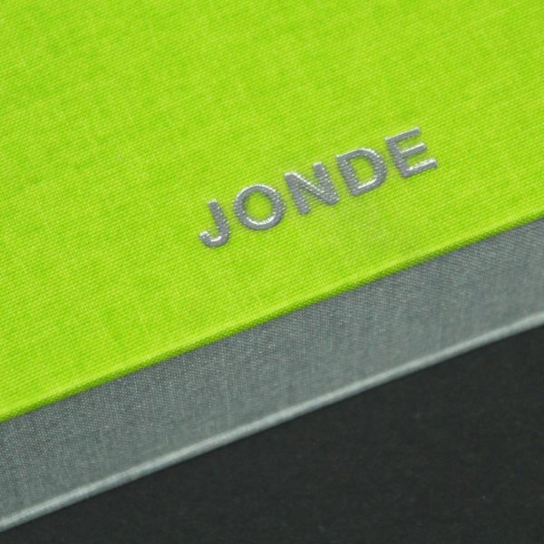 Stiftekasten personalisiert grau grün