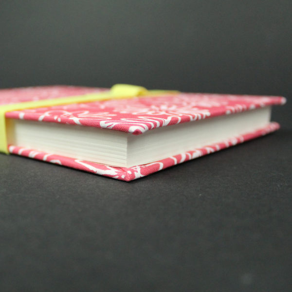 Skizzenbuch DIN A5 quer pink weiß