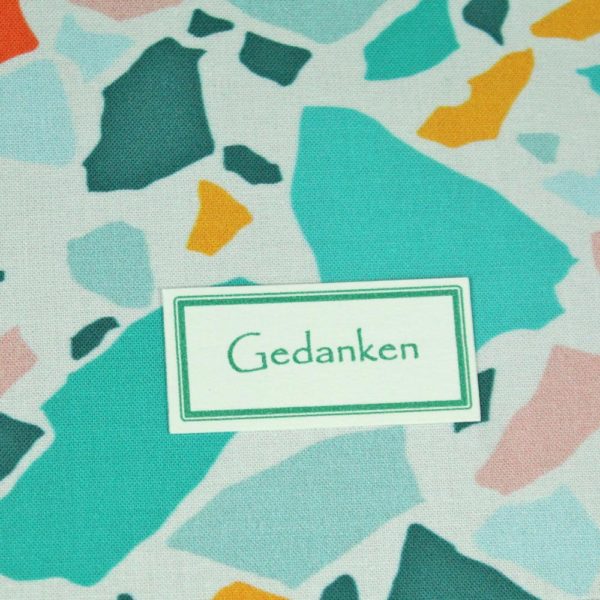 Tagebuch DIN A5 Terrazzomuster personalisiert