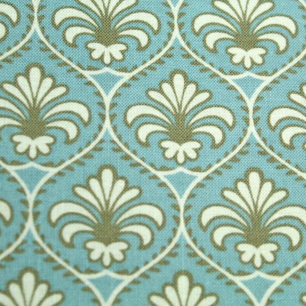 Einsteckalbum blau mit Liliendruck
