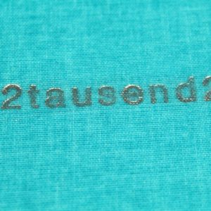 Wochenplaner 2023 Jahreszahl als Heißprägung